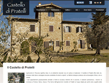Tablet Screenshot of castellodipratelli.it